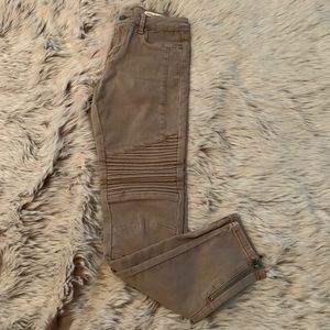 Vici, taupe Jean jeggings